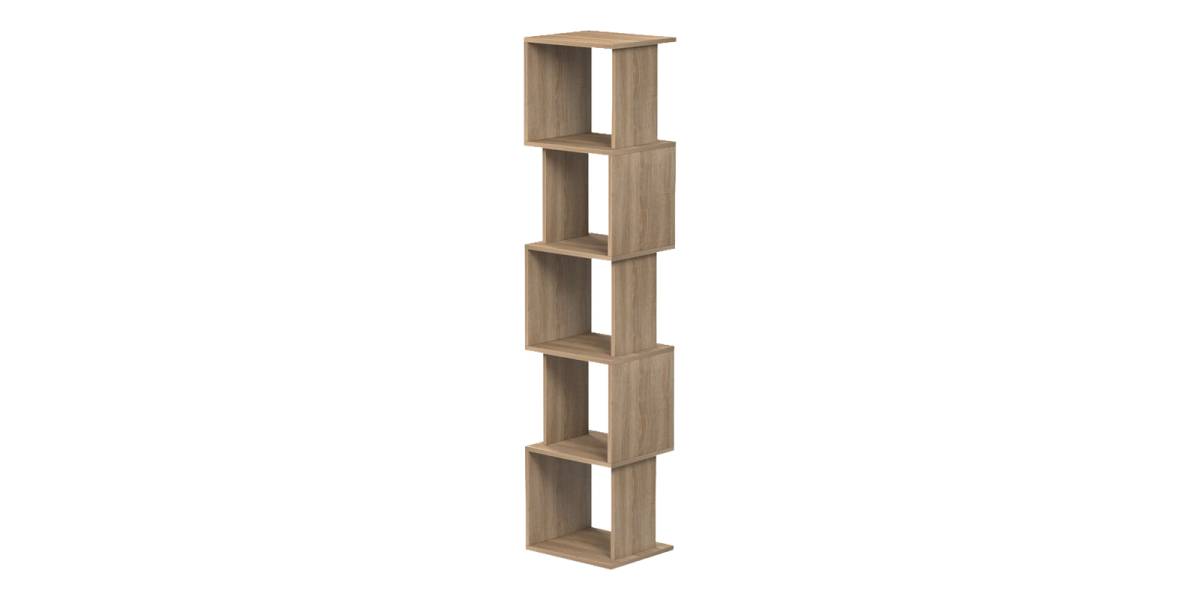 Βιβλιοθήκη Cubik pakoworld sonoma 35x30x161εκ