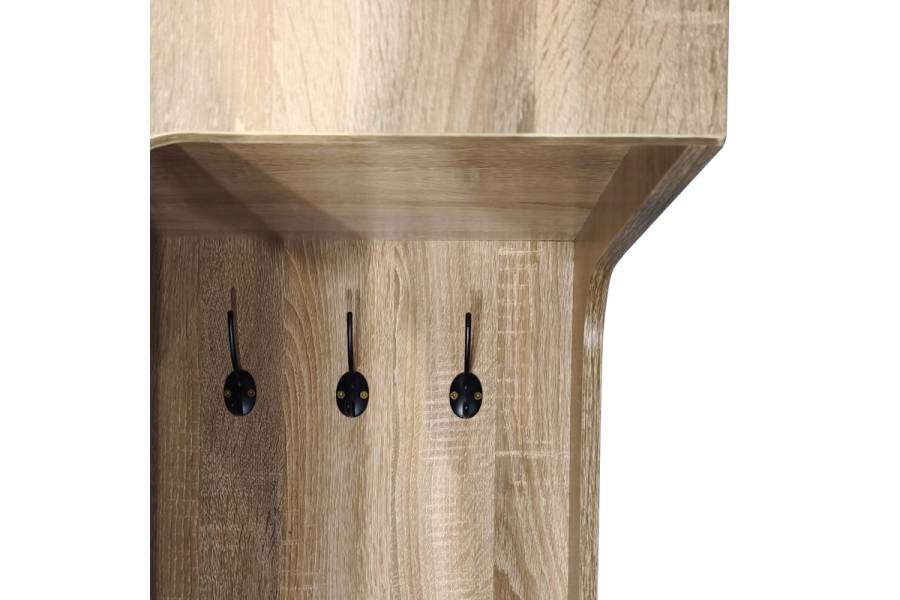 Έπιπλο εισόδου Feby pakoworld sonoma 80x50.5x190εκ