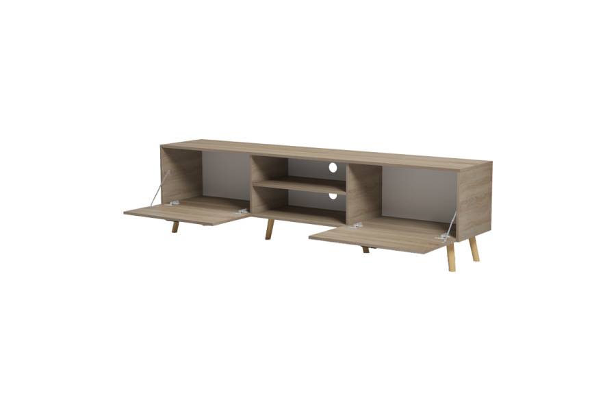 Έπιπλο τηλεόρασης Gorna pakoworld sonoma 180x35x48.6εκ