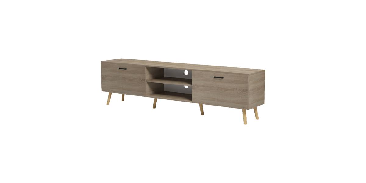 Έπιπλο τηλεόρασης Gorna pakoworld sonoma 180x35x48.6εκ