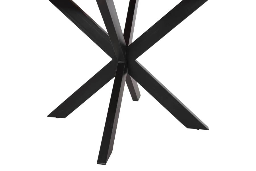 ΤΡΑΠΕΖΙ ΣΤΡΟΓΓΥΛΟ MONTANA SUPERIOR HM9903 4εκ.ΠΑΧΟΣ ΜΑΣΙΦ ΞΥΛΟ ΑΚΑΚΙΑΣ Φ120Χ77Υεκ