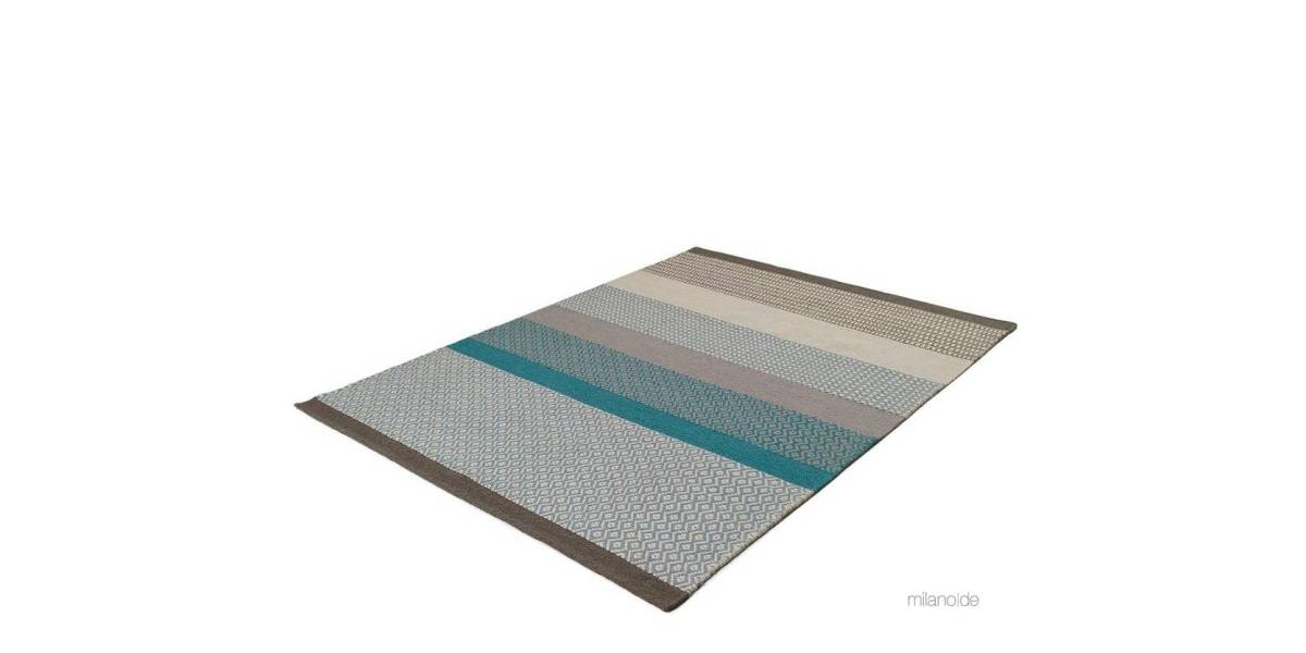 SOFA COMPANY IOS WOOLEN KELIM 200X300 GREY BROWN Χαλί