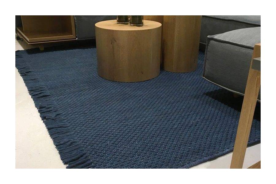 SOFA COMPANY COMBO HAND WOVEN RUG BLUE 170X240 Χαλί
