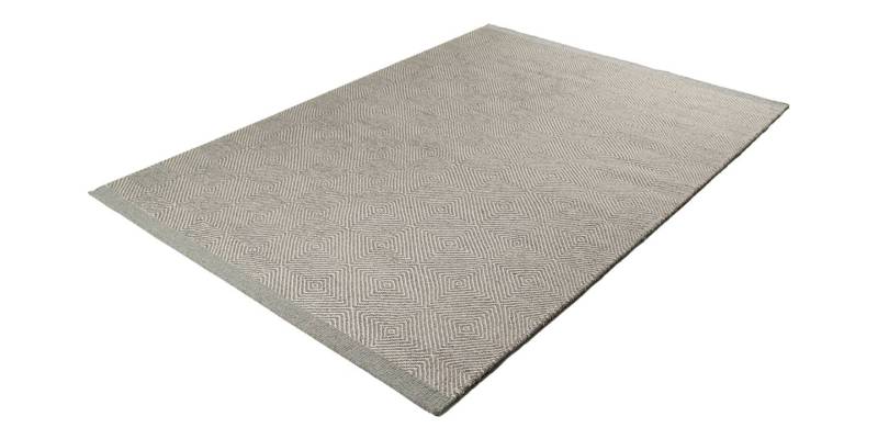 SOFA COMPANY HERRINGBONE WOOLEN KILIM GREY/WHITE 200X300 Χαλί