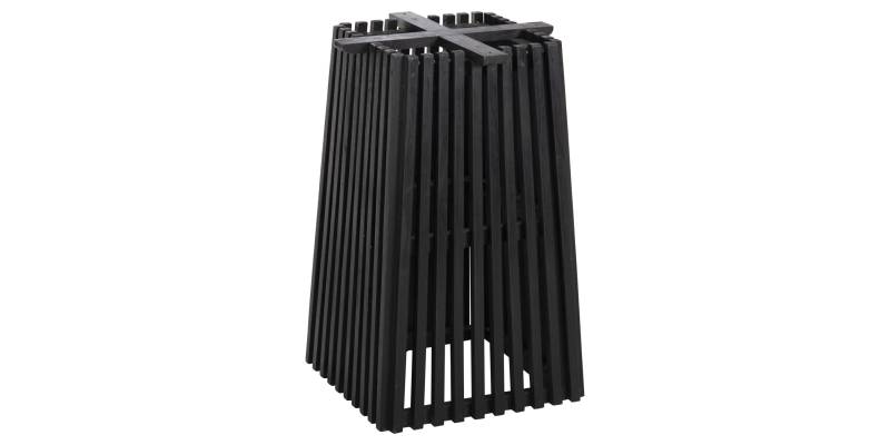 ΒΑΣΗ ΤΡΑΠΕΖΙΟΥ ΕΣΩΤ.ΧΩΡΟΥ ΤΕΤΡΑΓΩΝΗ FRANTZ HM9460.12 ΞΥΛΟ MINDI ΣΕ ΜΑΥΡΟ 45x45x73Y εκ.