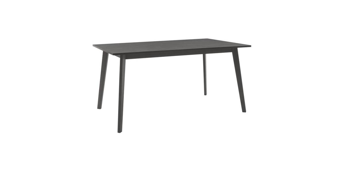 Tραπεζαρία Benson - Toto pakoworld σετ 7τμχ rustic grey - ύφασμα γκρι 150x90x75εκ